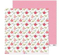 Pack 5 Papeles Decorados 12X12" 180 G Flores En Navidad Fsc Anita