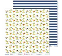 Anita y su mundo Isla del Tesoro Papeles Scrapbooking, Multicolor, 30,5x30,5cm, 5