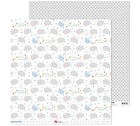 Pack 5 Papeles Decorados 12X12" 180 G Oveja Nuestro Peque 19 Fsc Anita