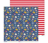 Anita y su mundo Isla del Tesoro Papeles Scrapbooking, Multicolor, 30,5x30,5cm, 5