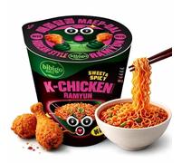 Pack 5 Ramen Fideos Copa Instantáneos Ramyun - Instant Noodle Cup Tallarines Ramen coreano (K-CHICKEN)