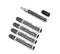 Pack 5 Rotuladores de Billetes Falsos, Detector Billetes Falsos, boligrafo apto para todos los billetes de Euros, Dólar, Libras, Euro etc. FABRICADO EN ESPAÑA (5)