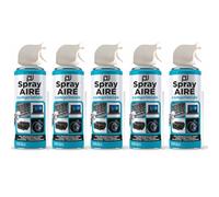 PACK - 5 SPRAY AIRE COMPRIMIDO EMINENT 400 ML UPRIGHT USE PARA LIMPIEZA DE TECLADOS, ORDENADORES, CAMARAS Y OTROS DISPOSITIVOS ELECTRONICOS