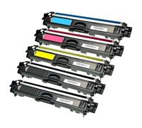 Pack 5 Tóners Compatibles Brother TN241 TN245 MFC-9140 CDN MFC-9142 CDN MFC-9332 CDW