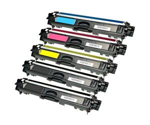 Pack 5 Tóners Compatibles Brother TN241 TN245 MFC-9140 CDN MFC-9142 CDN MFC-9332 CDW