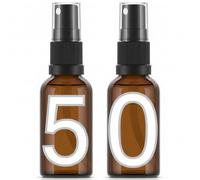 Pack 50 Botellas Pulverizador 50 ml - Frascos Spray de Cristal | Atomizador Fino para Cosmética y Perfumes | Ideales para Bruma Facial, Aromaterapia, Alcohol y Viajes | Envases Reutilizables
