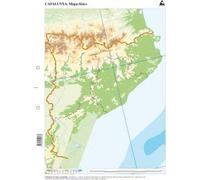 PACK 50 MAPAS CATALUNYA FISICO MUDOS