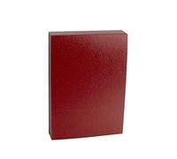Pack 50 Tapas de Encuadernar A4 Carton 750g Color Rojo