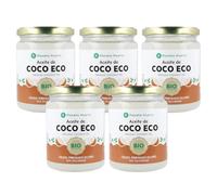 Pack 5x Aceite de coco ECO Planeta Huerto 430 ml