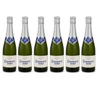 Pack 6 Botellas Codorníu Zero Sparkling Alcohol Free 75 spumoso Sin Alcohol 0,0% | Bebida Refrescante para Celebraciones, Aperitivos y Brindis -MYSECRETWINE-