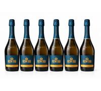 Pack 6 Botellas Prosecco DOC Millesimato Pietro Toso - Espumoso Italiano Extra Seco - 75 cl x 6 - Ideal para Celebraciones y Regalo -MYSECRETWINE-