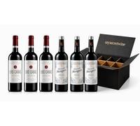 Pack 6 Botellas Vino Tinto Rioja Crianza - Luis Cañas & Lomas del Marqués (3+3) - Selección Premium D.O.Ca Rioja - MYSECRETWINE-
