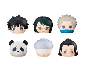 Pack 6 figuras antiestres megahouse jujutsu kaisen gekijouban fluffy squeeze bread box