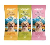 Pack 6 Helados para Perro - 3 sabores Distintos - 300gr. ARQUIVET