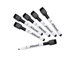 PACK 6 MINI ROTULADORES PIZARRA BLANCA NOBO 2104184