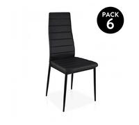 HomeSouth Habitdesign, Piel sintética, PU Negro-Negro