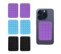 Pack 6 | Soporte movil Ventosa | Ventosas movil Sticky Phone | Adhesivo ultraresistente | Sticky Phone Case | Accesorios movil | Soporte movil Pegatina