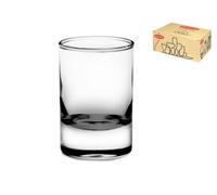 Pack 6 Vasos De Vidrio Para Licor Centra 06 Transparente Pasabahce