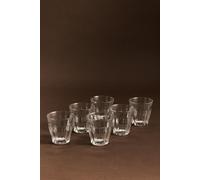 Pack 6 vasos Duralex® vidrio relieve transparente 250 ml TRANSPARENTE M