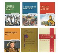Pack 6 volúmenes: História da + A Guerra dos Cem + Carlos Magno + 3 más