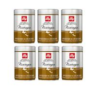 Pack 6 x Illy Café en Granos Nicaragua 250 gr 100% arábico - QUMIR