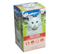 Pack 60 ud. - Snack cremoso de Salmón y Atún para Gatos - Skin & Coat - Arquivet Creamy Cat Treats