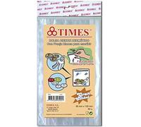 Pack 600 Bolsas Herméticas 80 mm x 120 mm Plástico Cierre Zip Transparentes con Banda Escritura | Aptas para Uso Alimentario y Congelación Muy Resistentes