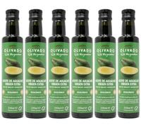 Pack 6x Aceite de Aguacate Bio Olivado 250 ml | 6 Botellas de 250 ml (Total 1,5 L) | Aceite de Aguacate Ecológico para Cocinar | Uso en Cocina y Recetas