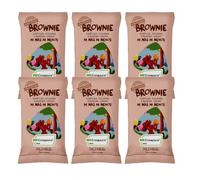 Pack 6x Barritas brownie, Paleobull, 55 g