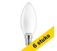 Pack: 6x Philips bombilla LED E14 vela mate 2,2 W (25 W)4000K | 2,2 W (25 W)