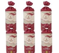 Pack 6x Tortitas de Arroz con Quinoa Bio 100g | Quinua Real | Sin Gluten | Ecológicas y Crujientes | Snack Saludable