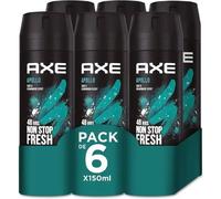 Pack 6x150ml - AXE Desodorante Hombre APOLLO Spray 48h