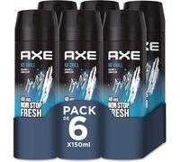 Pack 6x150ml - AXE Desodorante Hombre ICE CHILL Spray 48h