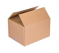 Pack 700 Cajas de Cartón para envíos almacenaje paquetería, Cajas mudanzas Canal Simple Reforzado, Caja almacenaje, Medidas 25x15x10 cm, Cajas cartón Multiusos