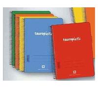 PACK 8 BLOC 4º 80H 90GR CUAD.46 TAUROPLASTIC POLIPROPILENO