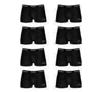 Pack 8 Calzoncillos Kappa Lisos Oscuros MKP