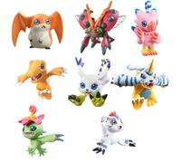 Pack 8 figuras megahouse digimon adventure digicolle! series mix speci
