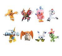 Pack 8 figuras megahouse digimon adventure digicolle! series mix special edition gift set