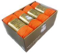 PACK 8 ZEPELINES Algodón perlé 100% egipcio mercerizado para DIY y tejer a mano labores de ganchillo o punto con un acabado elegante. (8 X 75gr)… (5, CORAL 35)