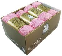 PACK 8 ZEPELINES Algodón perlé 100% egipcio mercerizado para DIY y tejer a mano labores de ganchillo o punto con un acabado elegante. (8 X 75gr)… (5, ROSA 37)