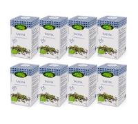 Pack 8x Infusión de Salvia Bio 20 Filtros | Planta Ecológica para Infusión | Propiedades Digestivas y Calmantes | Sin Cafeína