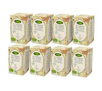 Pack 8x Té Verde Descafeinado Bio 20 Filtros | Artemis | Infusión Ecológica Suave y Natural | Sin Cafeína | Apto para Veganos