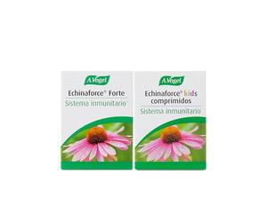 Pack A.Vogel Echinaforce Familiar - Echinaforce Forte | Mantén tu sistema inmune | 30 Comp + A.Vogel Echinaforce Kids | Para niños: Mantén su sistema inmune | 80 Comp