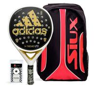Pack Adidas X-treme White/gold y Mochila Siux Fusion