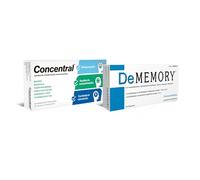 Pack Agilidad Mental sin estrés - (DeMemory 30 Cápsulas + Concentral 30 Cápsulas) - Ayuda a la Concentración frente al Estrés - Contribuye al Rendimiento Intelectual Normal