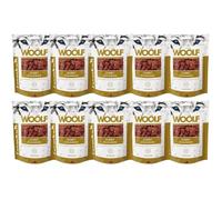 Pack Ahorro 10x100gr - Woolf Bocaditos de Conejo - Premios, chuches Naturales para Perros