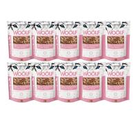 Pack Ahorro 10x100gr - Woolf Triángulos de Pato - Premios, chuches Naturales para Perros