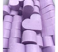 Pack ahorro 12 uds. Jabón aromático con forma de corazón - Regalo original para eventos: boda, bautizo, comunión, cumpleaños - Detalle para invitados - Obsequio promocional - Aroma: Lavanda