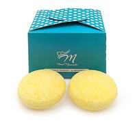 Pack Ahorro 2 Champú Sólido para cabello graso - Limpia y regula el exceso de grasa - Con betaína y sal marina - Natural y Vegano