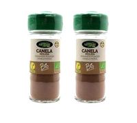 Pack Ahorro 2 x Canela Molida Herbes del Molí Bio 25 g (50 g total) - Canela molida ecológica (Cinnamomum ceylanicum), aroma dulce y cálido, ideal para repostería, café e infusiones